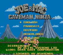 Image n° 4 - screenshots  : Joe and mac - caveman ninja